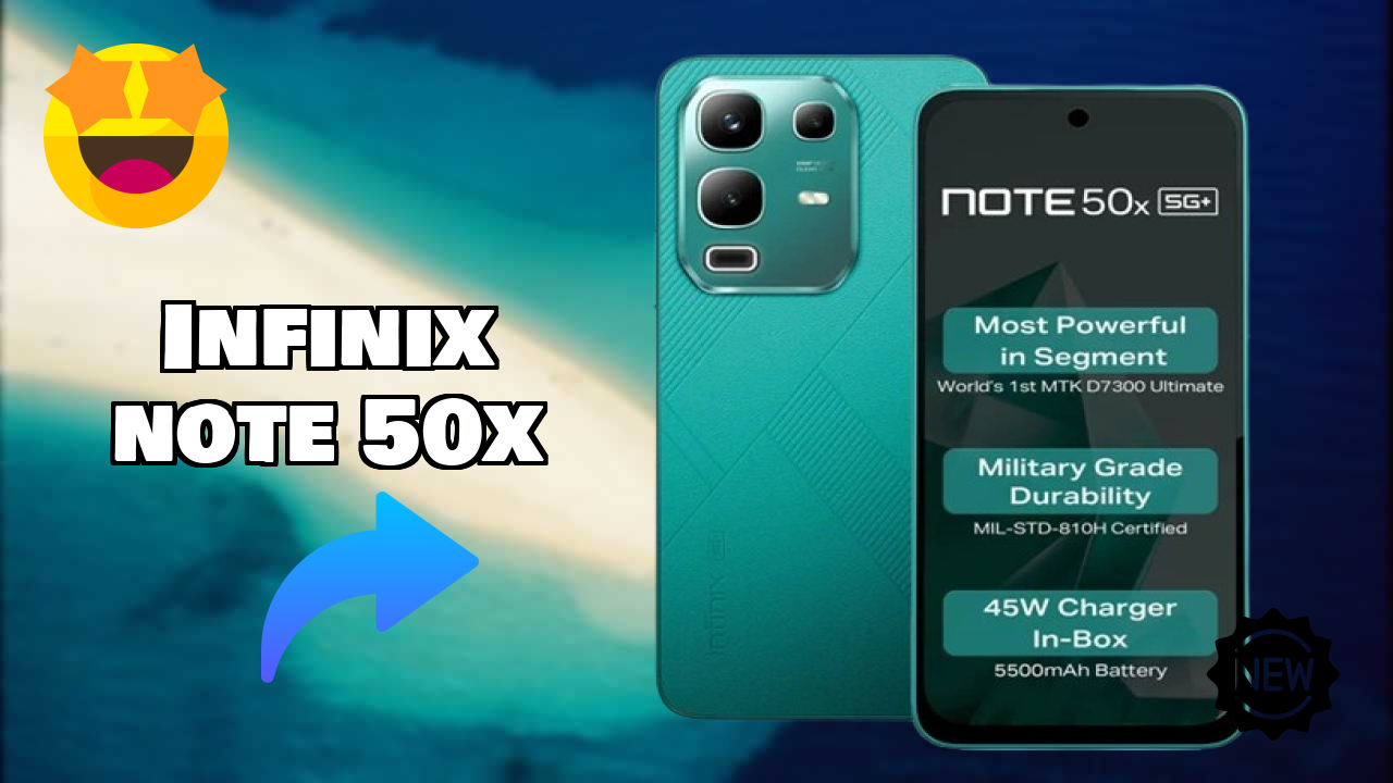 Infinix Note 50X 2026 All Features Compared

