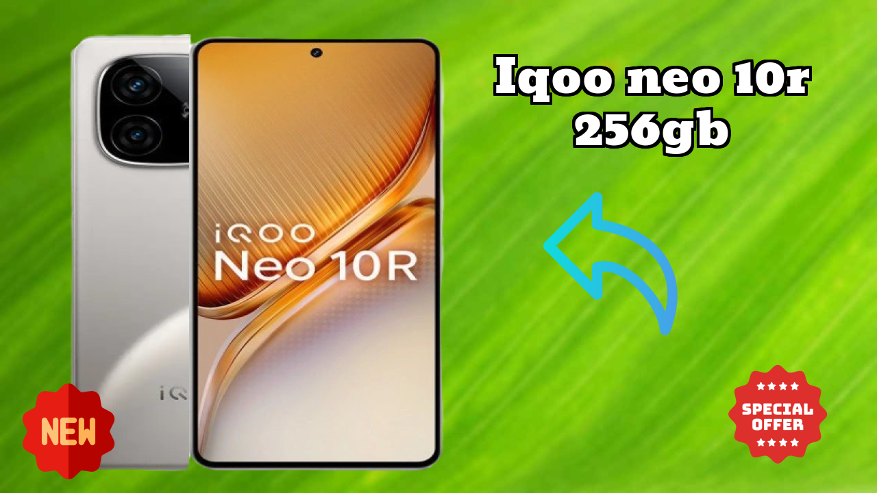 IQOO Neo 10R 256GB at ₹28,999 - Best Features Listed