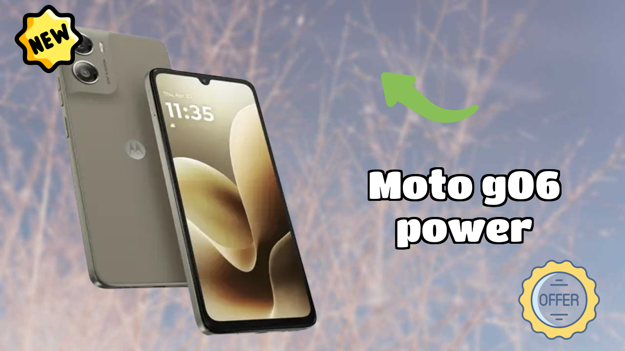 Moto G06 Power at ₹8,445 - Best Deal Available Right Now
