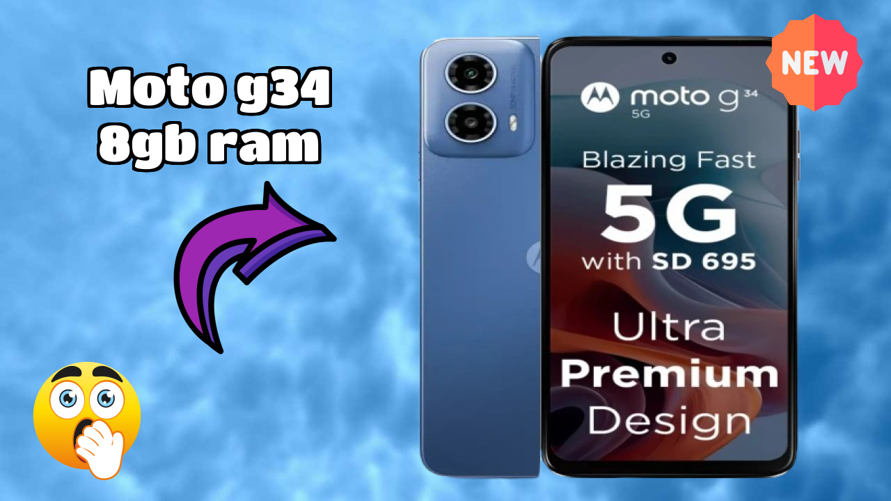 Moto G34 8GB RAM 2026 Camera, Battery & Display Breakdown
