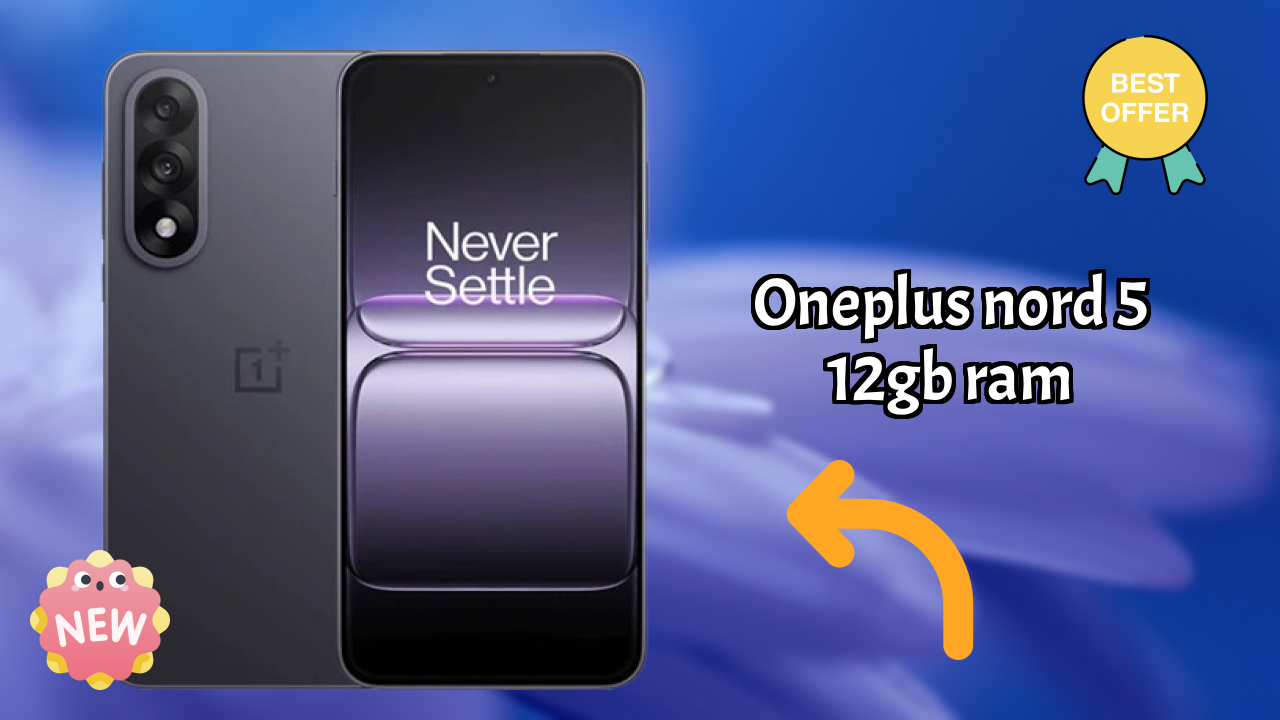 OnePlus Nord 5 12GB RAM Display Size: 6.83 Inches (17.35 Cm) Screen Review