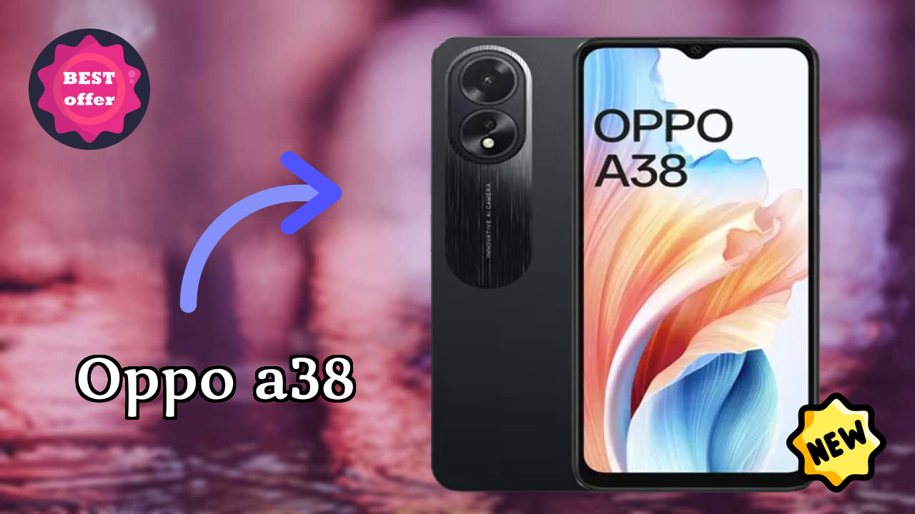 OPPO A38 Display Analysis: 6.56 Inches (16.66 Cm) Quality