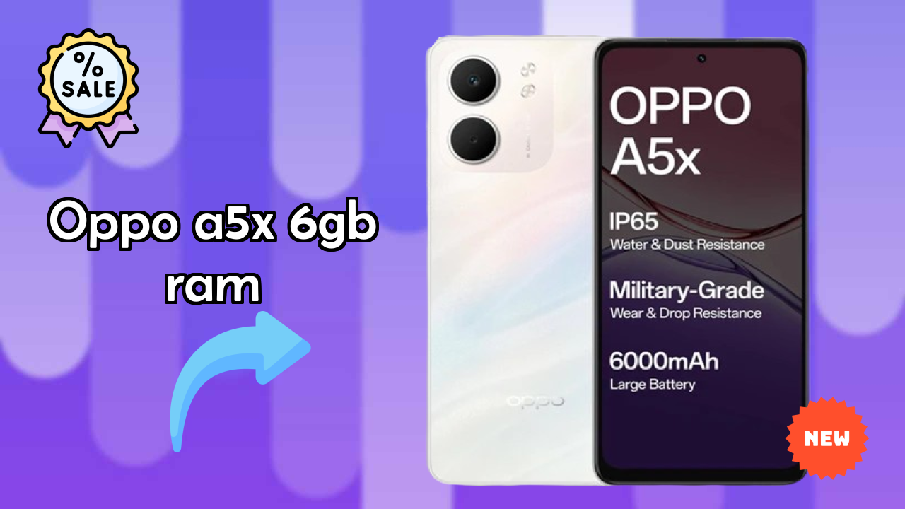 OPPO A5x 6GB RAM Display Quality: LCD Review