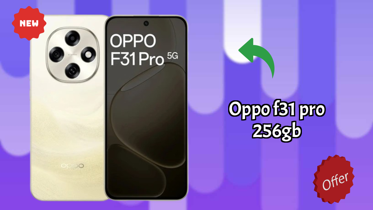 OPPO F31 Pro 256GB RAM Performance: 8 GB RAM Gaming Check