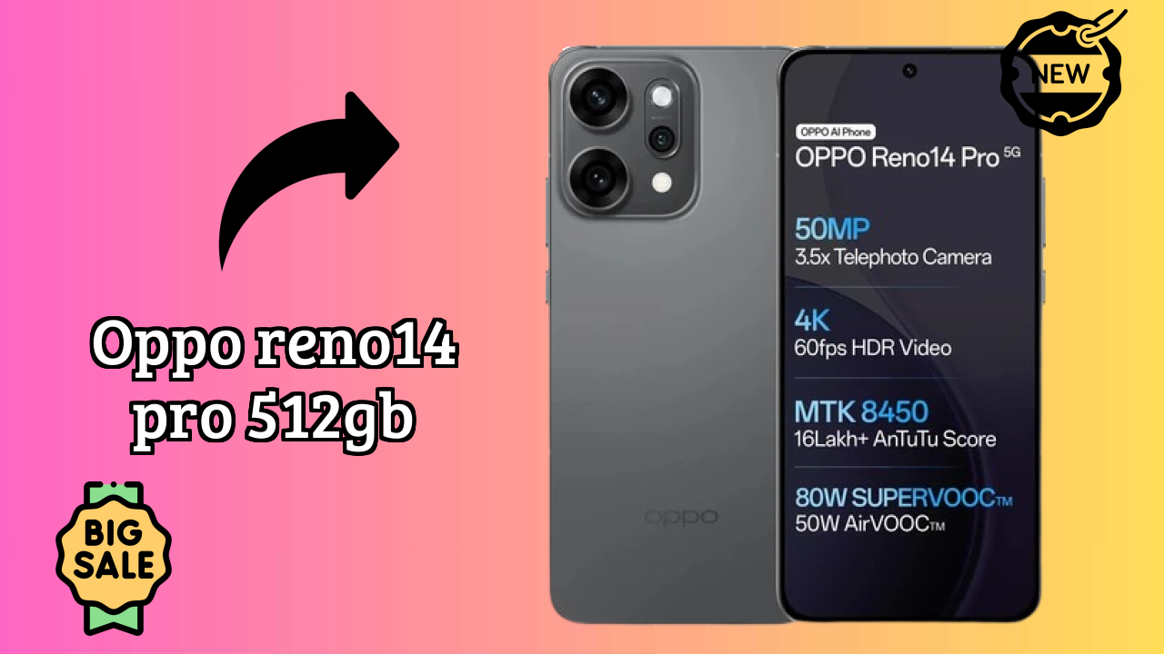 OPPO Reno14 Pro 512GB RAM Performance: 12 GB RAM Gaming Tested