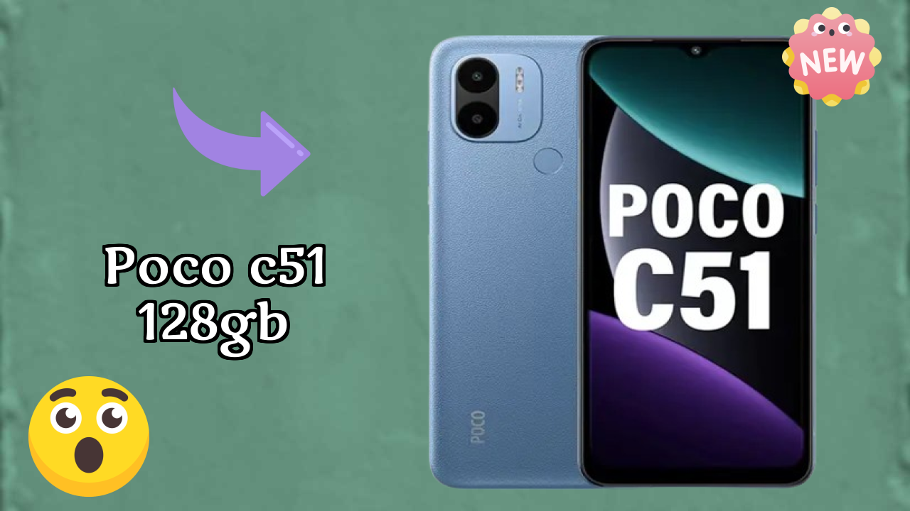 POCO C51 128GB RAM Usage: 6 GB RAM Handles Heavy Tasks?