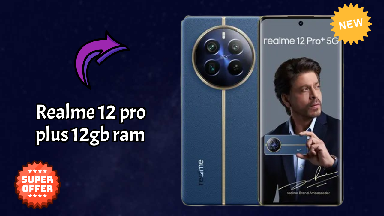 Realme 12 Pro Plus 12GB RAM Display Technology: AMOLED Quality