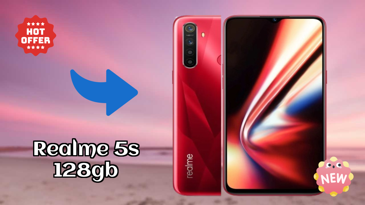 Realme 5s 128GB Camera Quality: 48 MP + 8 MP + 2 MP + 2 MP Rear Camera Low Light