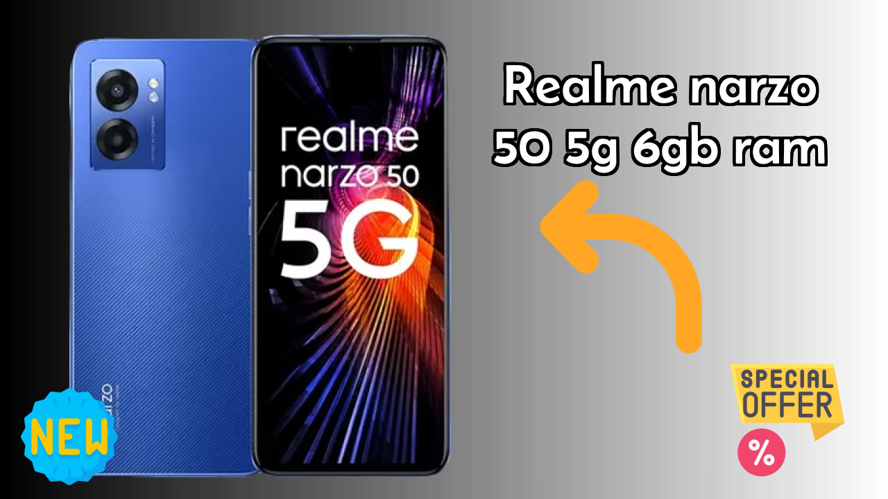 Realme Narzo 50 5G 6GB RAM Test: 6 GB RAM Handles Gaming Well