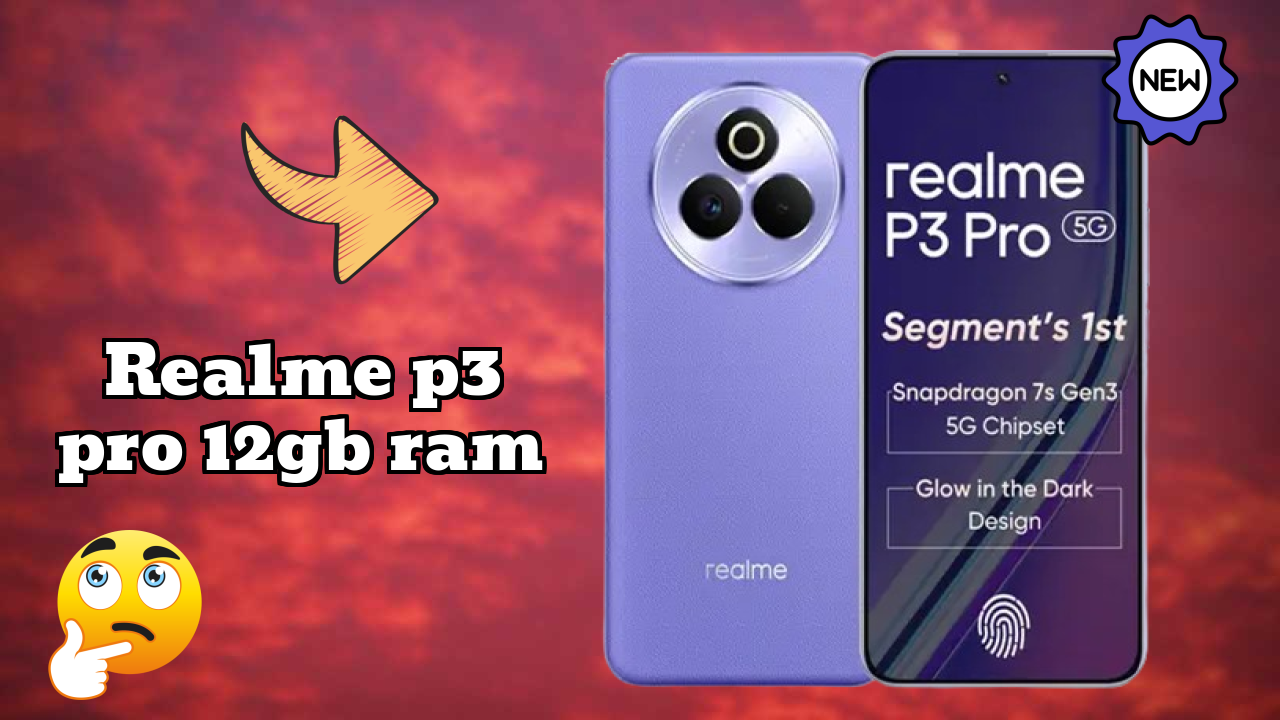 Realme Realme P3 Pro 12GB RAM - Price Dropped to ₹21,988 Today!