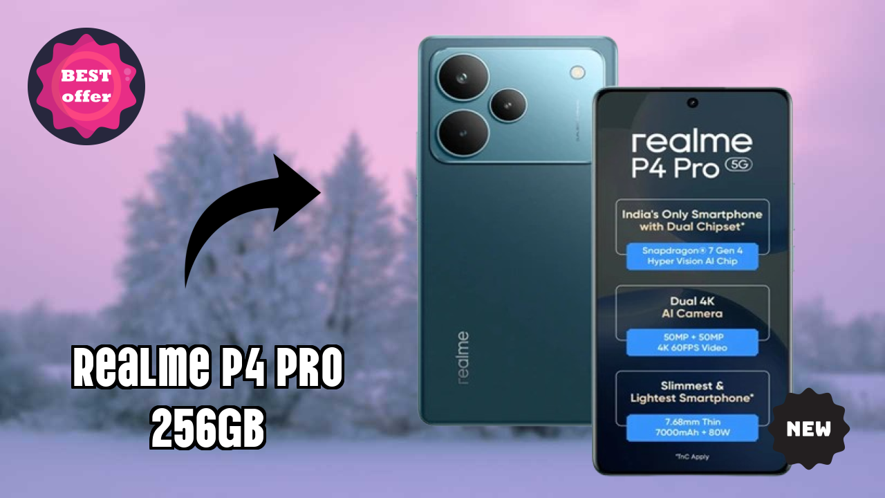 Realme P4 Pro 256GB - Best Phone Under ₹28,499 in India Right Now