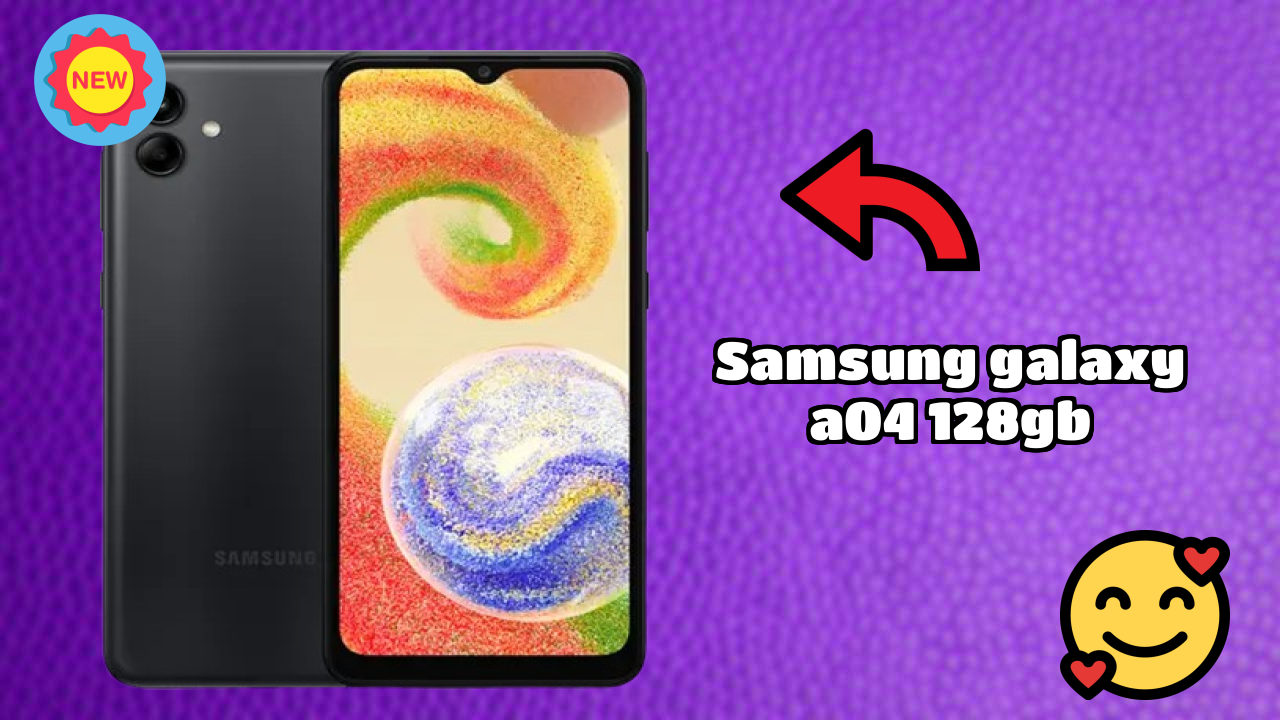 Samsung Galaxy A04 128GB at ₹8,149 - Complete Review & Rating