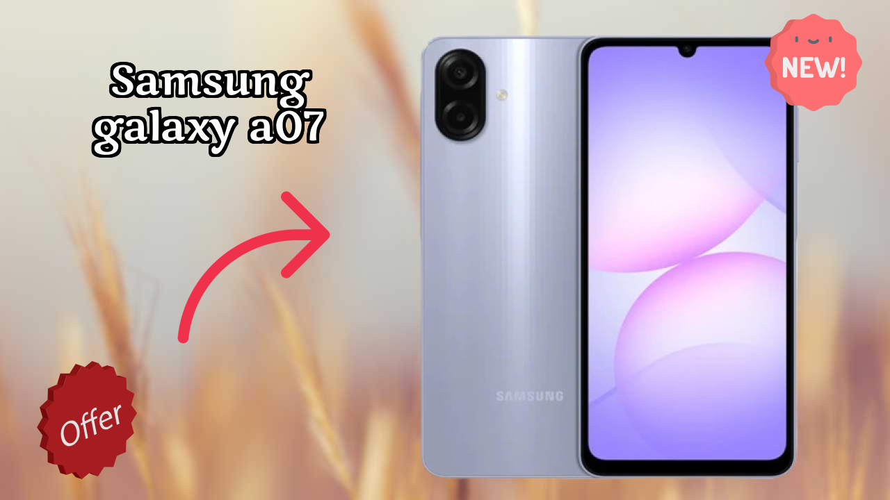 Samsung Galaxy A07 Price Drop: Available at Just ₹9,749