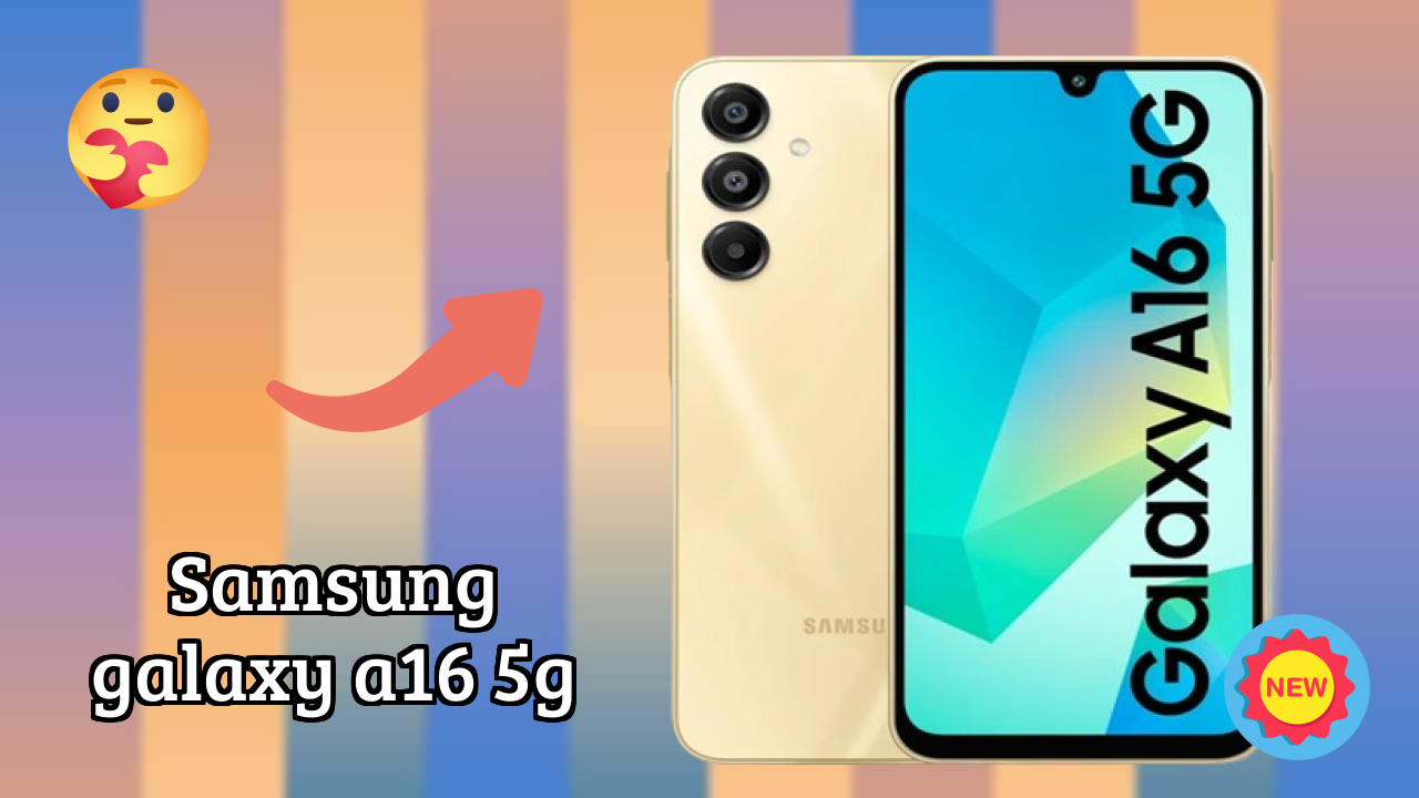 Samsung Galaxy A16 5G Display Size: 6.7 Inches (17.02 Cm) Screen Quality