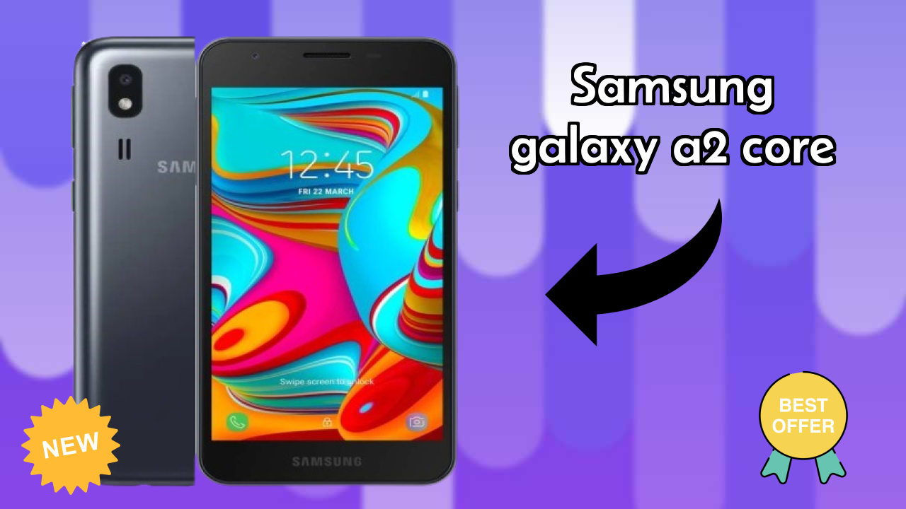 Samsung Galaxy A2 Core Display Technology: PLS TFT LCD Review