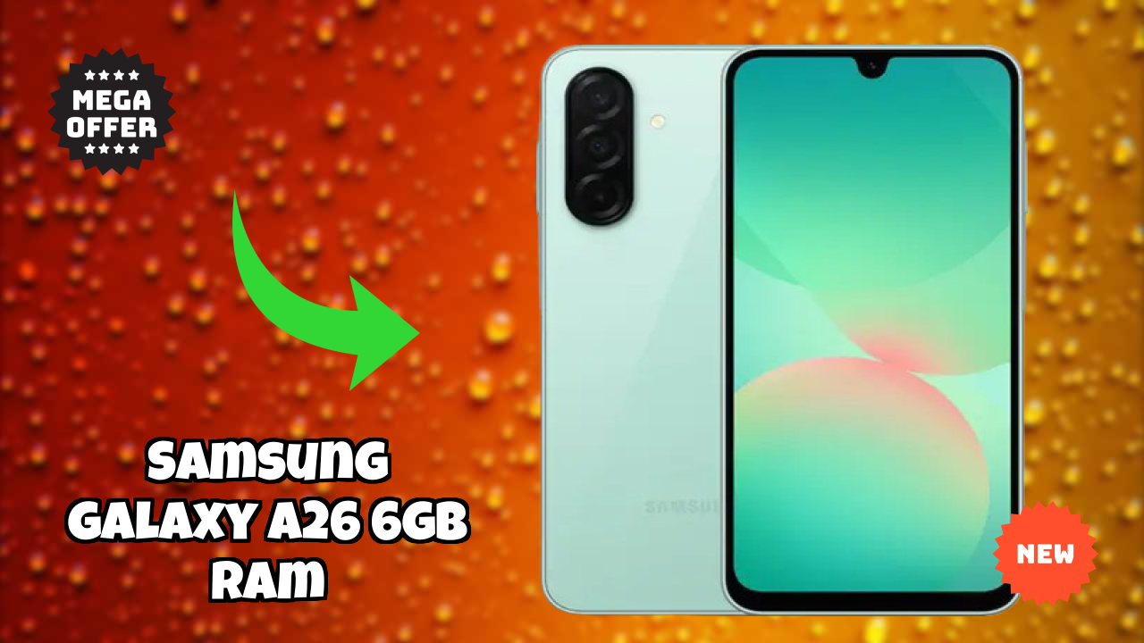 Samsung Galaxy A26 6GB RAM Gaming Test: Samsung Exynos 1380 FPS Performance