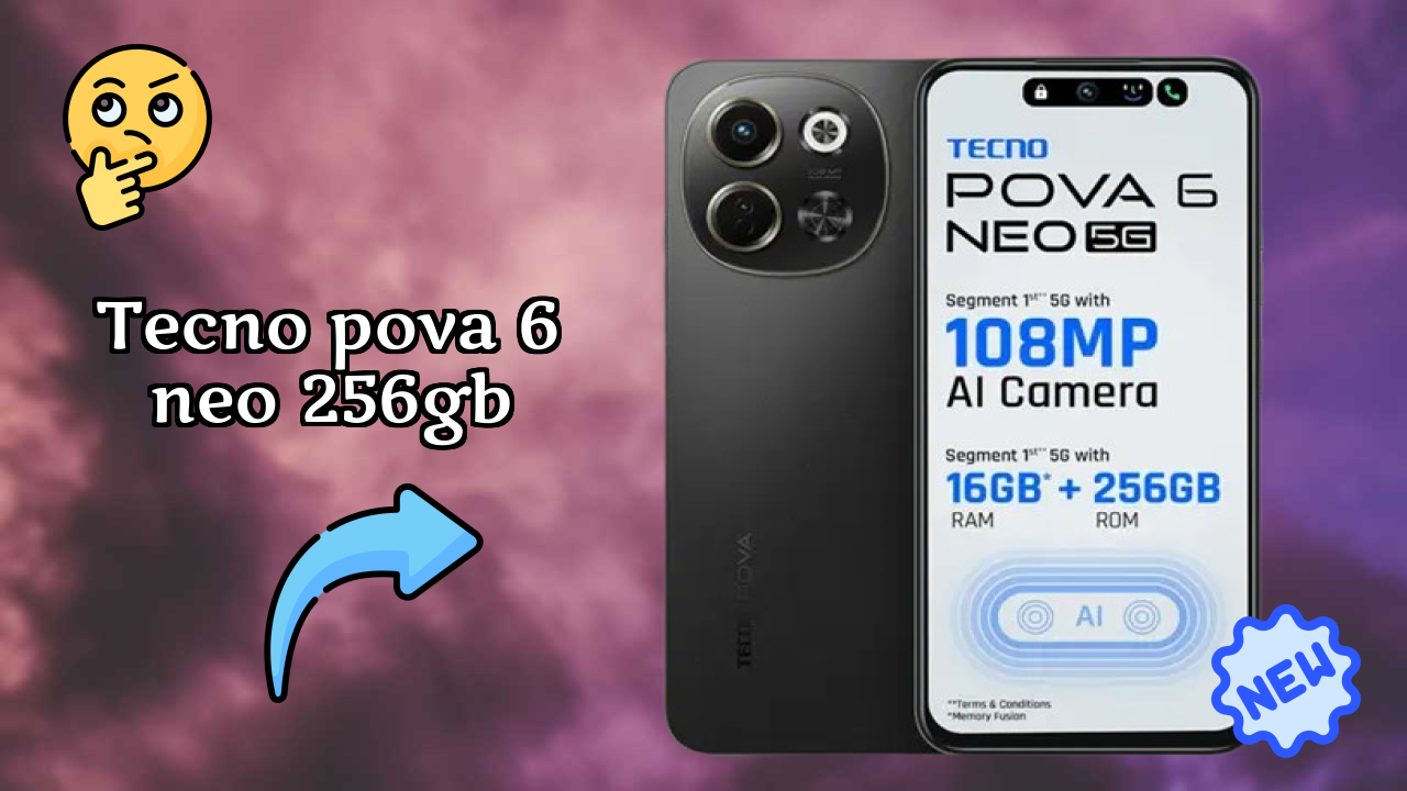 Tecno Pova 6 Neo 256GB at ₹13,988 - Everything You Need to Know