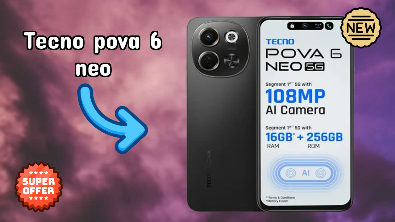 Tecno Pova 6 Neo Gaming Test: MediaTek Dimensity 6300 Performance