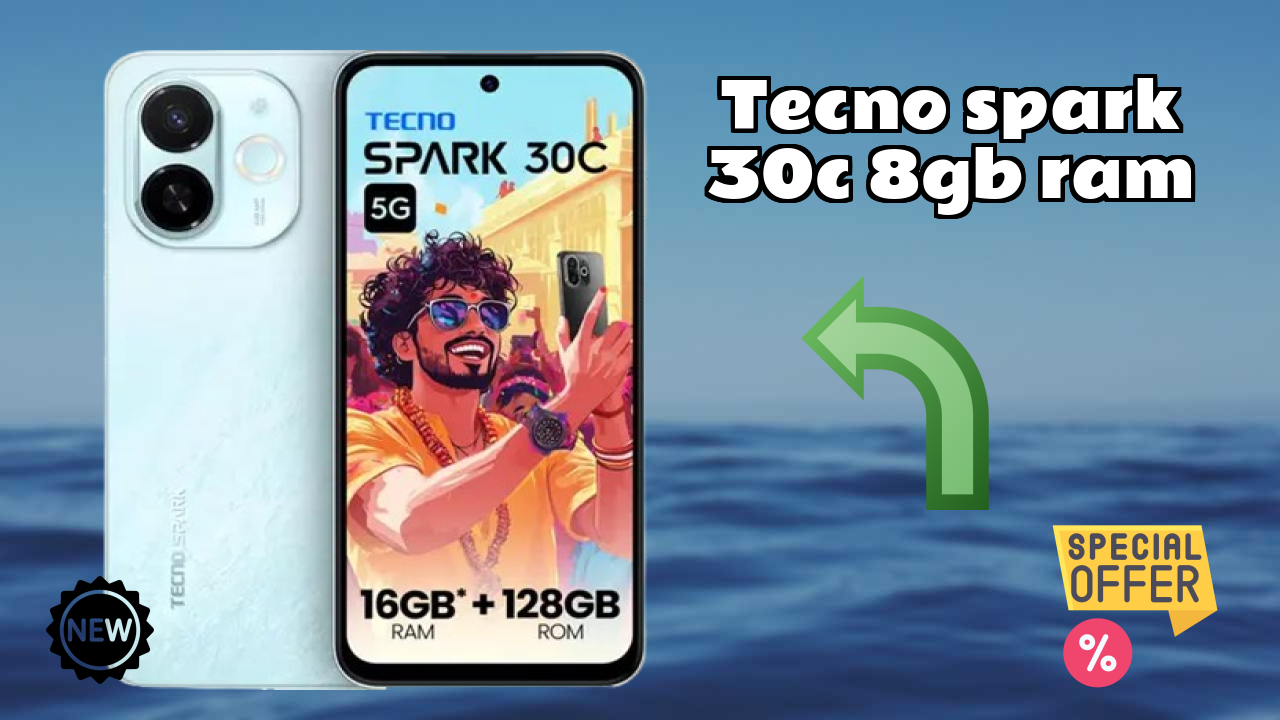 Tecno Spark 30C 8GB RAM Price Drop: Now Available at ₹12,999
