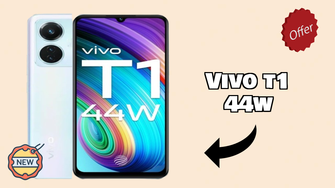 Vivo T1 44W Display Size: 6.44 Inches (16.36 Cm) Screen Test
