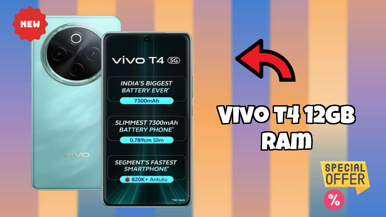 Vivo T4 12GB RAM Display Review: 6.77 Inches (17.2 Cm) Screen Test