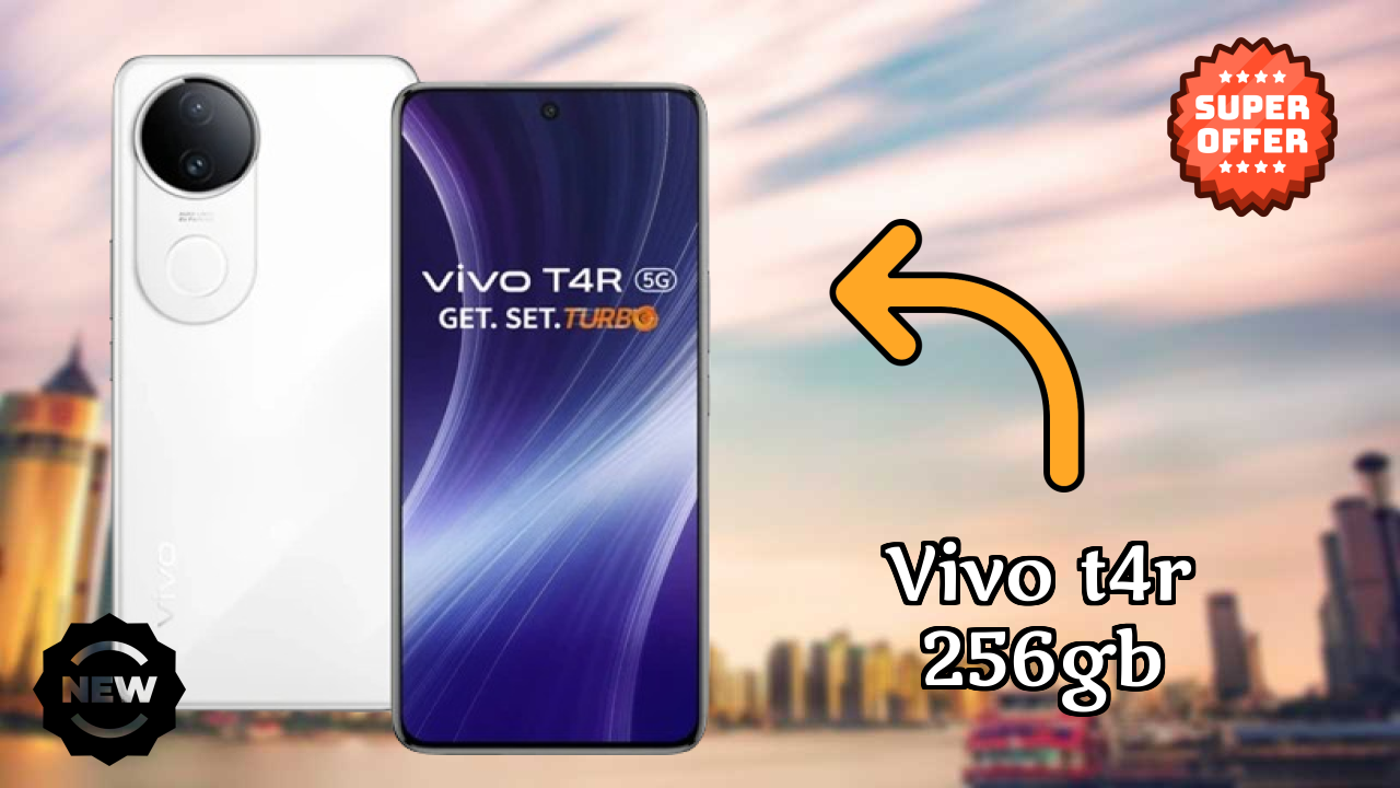 Vivo T4R 256GB Gaming Performance: MediaTek Dimensity 7400 FPS