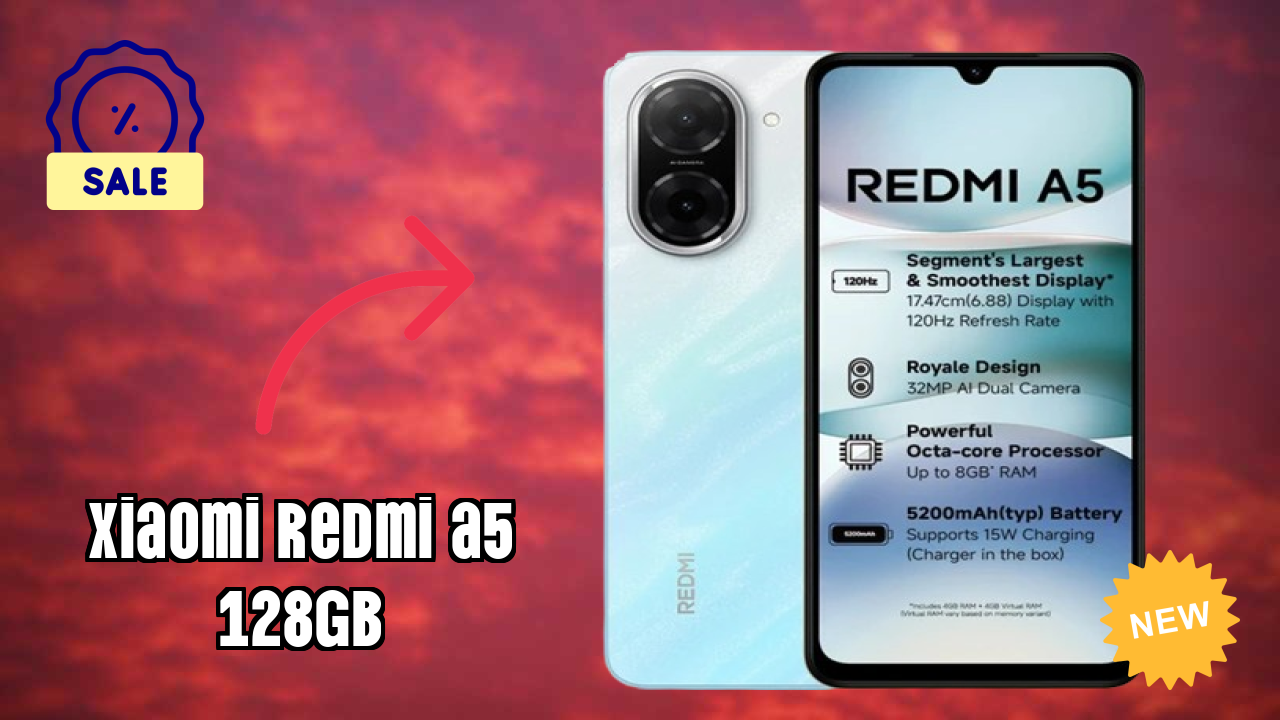 Xiaomi Redmi A5 128GB at ₹7,099 - Best Phone in This Price?